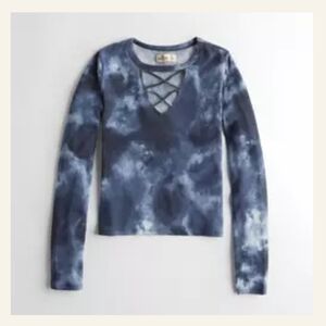 👕 HOLLISTER Strappy Slim Crop Long T-Shirt 👕